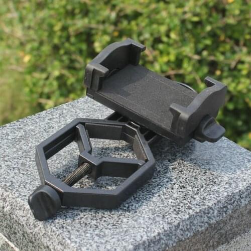 Connect the phone holder to take pictures, photography, astronomical single binoculars and accessories