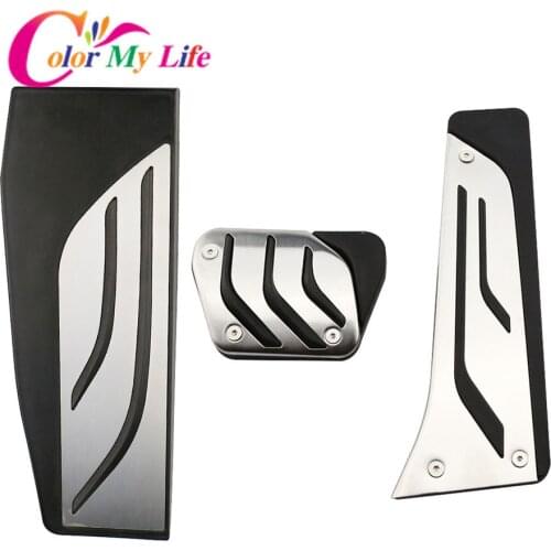 Car-styling Car Pedals for BMW F30 F31 316i 318d 320i 328i 335i F20 F21 3 Series Foot Rest Footrest Pedal Pad Cover