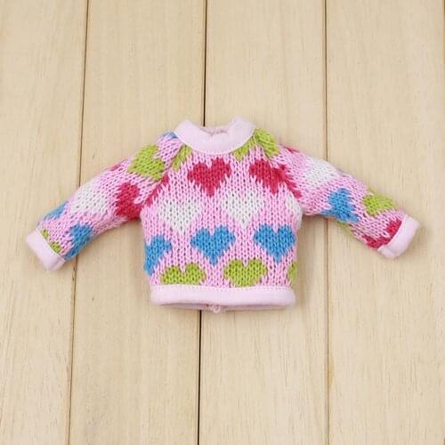 [wamami] Suitable For 12" Neo Doll Doll Pink Sweater Dress