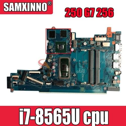 AKEMY L49981-601 L49981-001 Motherboard for HP 250 G7 256 LA-G07FP G7 i7 with GPU