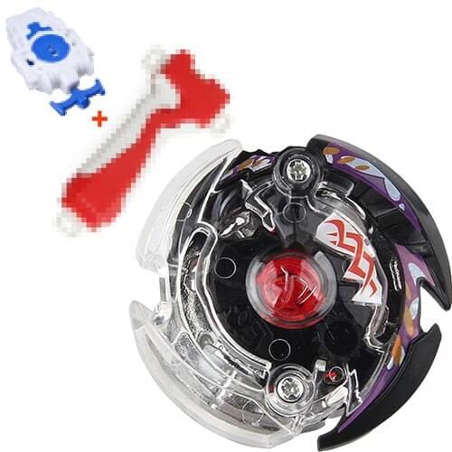 TOUPIE Spinning Top BURST B-42 Starter God Valkyrie with launcher + Advanced burst Grip + Spinning Top burst launcher