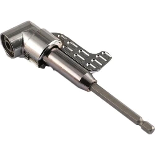 Right Angle Drill 105 Degree Right Angle Driver Angle Extension Power Screwdriver Drill Attachment 1/4inch Hex Bit Drill Bit