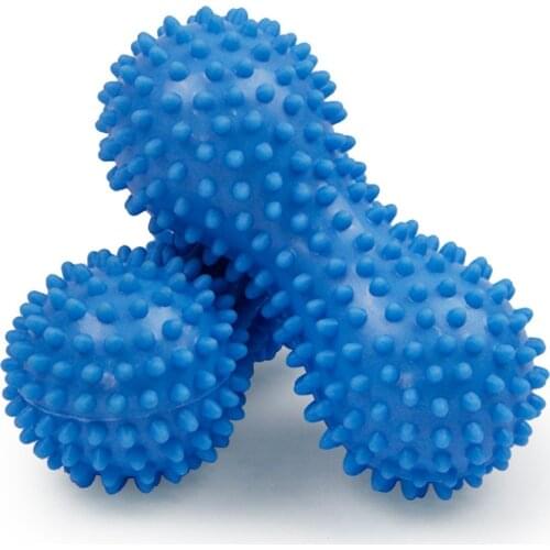 Peanut Massage Ball Spiky Trigger Point Relief Muscle Pain Stress Peanut Ball Therapy Health Care Gym Muscle Relex Apparatus
