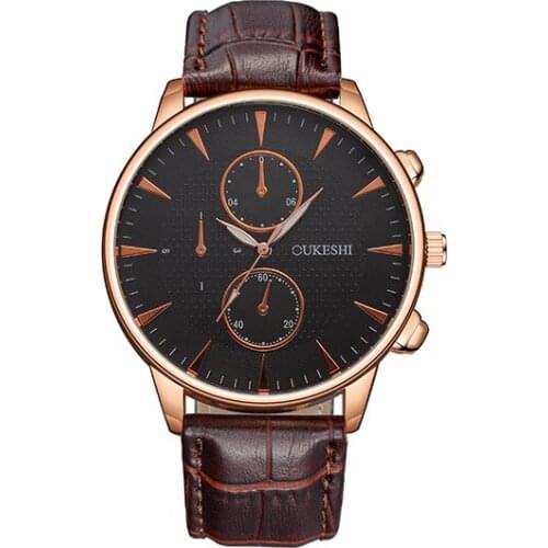 2021 Burst Glass Mens Belt Watch Fashion Quartz Watch Mens Watch High-end Business Watch Watch for Men Luxury Fashion Watch