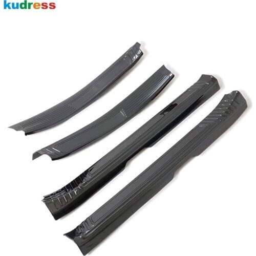 For Toyota Camry 2018 2019 2020 Stainless Steel Car Interior Door Sill Scuff Plate Entry Guard Protector Styling Accessories