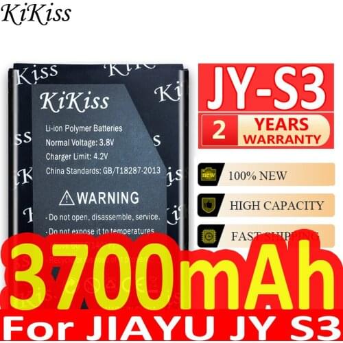 Original KiKiss Battery JY S3 / JY-S3 Battery for JIAYU S3 Mobile Phone Battery