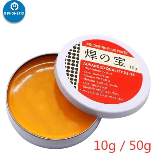 ZJ-18 Soldering Paste Mild Rosin Environmental Solder Paste Flux PCB IC Parts Welding Soldering Gel Tool for Metalworking