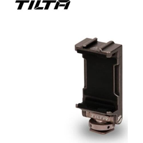 TILTA Adjustable Phone Mounting Bracket with Cold Shoe Mount Phone Clamp for camera setup video shooting