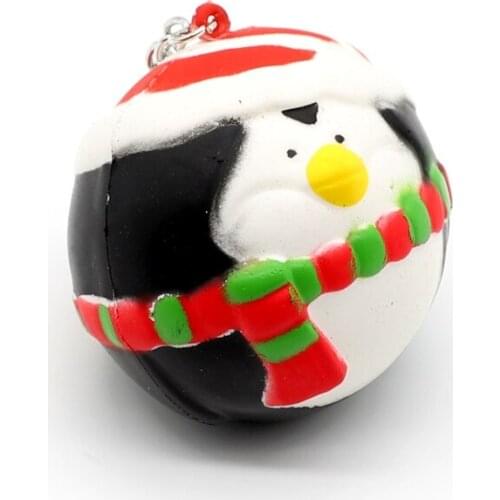 Christmas Gift Xmas Squishy Squeeze Toys Slow Rising Cream Scented Antistress Q6PD