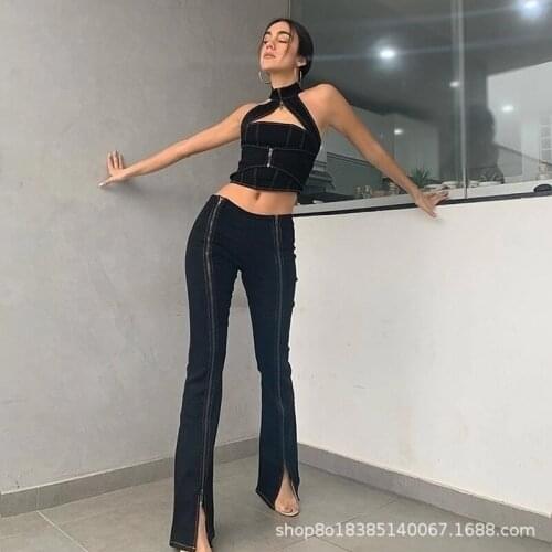 Женские укороченные брюки Vinieer China At AliExpress