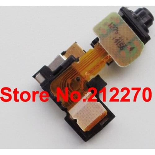 YUYOND 50pcs/lot Earphone Headphone Audio Jack Flex Cable For Sony Xperia Z2 D6503 D6502 L50W Wholesale
