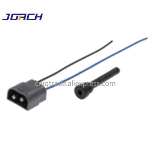 5 sets 2-hole car harness plug connector With rubber sheath for HOWO Electronic pressure sensor plug
