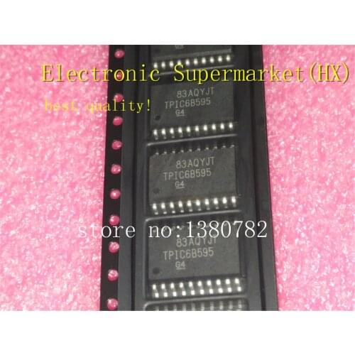 Free shipping 50/lots TPIC6B595DWR TPIC6B595 TPIC6B595N SOP-20 IC In stock