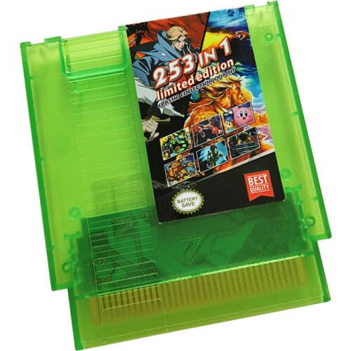 253 in 1 NES Super Games Multi Cart 72 Pin Game Cartridge,doom.The latest, the most popular