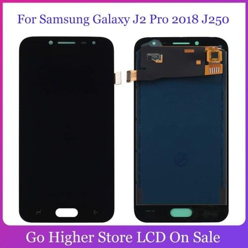 Ajustable For Samsung Galaxy J2 Pro 2018 LCD Display Touch Screen Digitizer Assembly Replacement J250 SM-J250F/DS J250F J250H