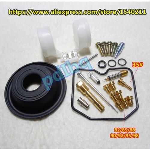 1 set $ 15)KPS Zephyr ZR750-H/ZR-7/ZR-7S carburetor repair kit Configure vacuum diaphragm and float And atomizing tube