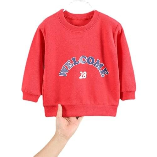 Kids Sweaters 2021 Brand New Autumn Winter Boys Girls Cute Print Sweatshirts Baby Cotton Fashion Outwear Clothes Baby Sweater
