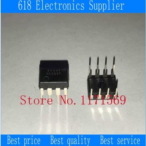 100% New 10pcs/lot NE555P NE555 DIP8