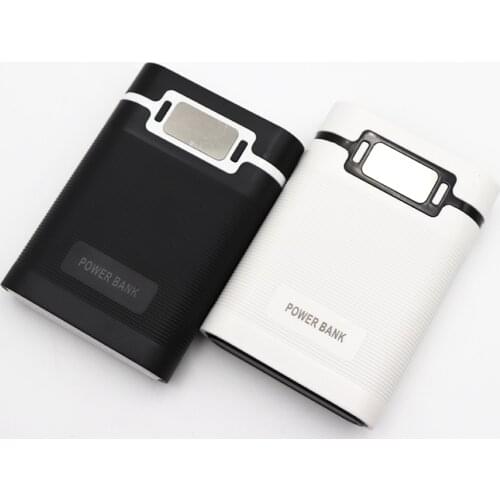 4x18650 USB Power Bank Case 18650 Battery Case DIY Kit 2x18650 Mobile Battery Cell Phone Charger Portable Smaller Box 5V 2A 1A