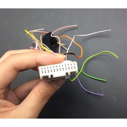 Second hand for Toyota Lexus CD power amplifier 24 pin plug navigation cable wire line