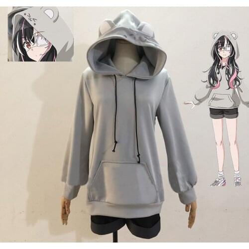 Anime The Detective Is Already Dead Yui Saikawa Hoodie Coat Cosplay Costume