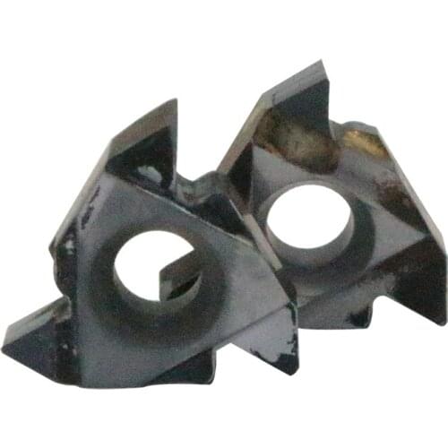 16ER AG60 2pcs CBN Tungsten Carbide Threading Inserts Threading Carbide Inserts Blades for SER Threaded Holder