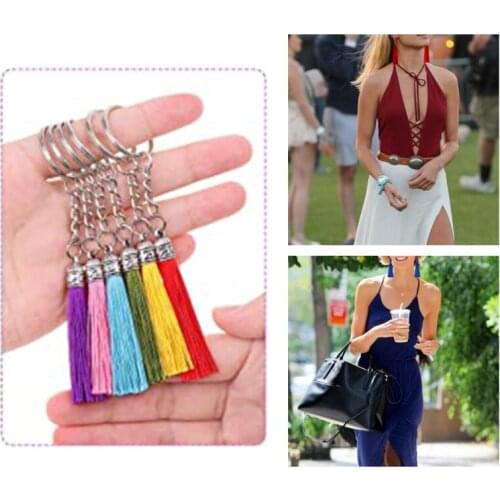 60mm Mini Tassels Vintage Leather Suede Tassel Phone Tassels for DIY Craft Jewelry Findings Pendant Earrings Accessories E15E