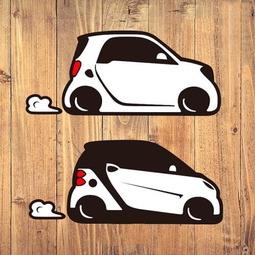 Car Sticker For Smart Fortwo Forfour 453 451 450 452 Crossblade Roadster City Cabrio City-Coupe Car Stickers Auto Accessories