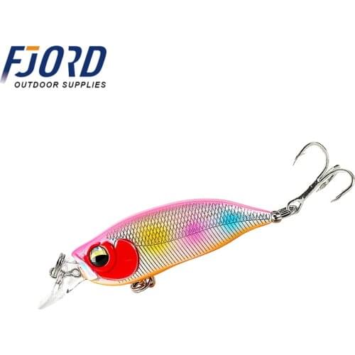 2020FJORD 9g 60mm Minnow little fat lure minnow lure crank bait Long casting lure Sinking Fishing Lure