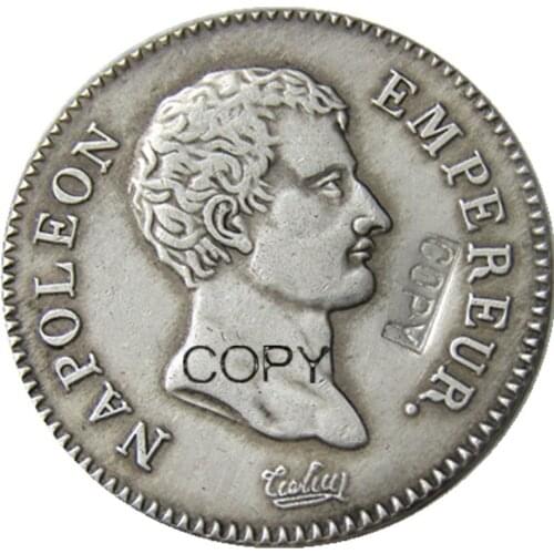 France A Set Of(AN13 A M AN14 A M) 4pcs 2Francs Silver Plated Copy Coins