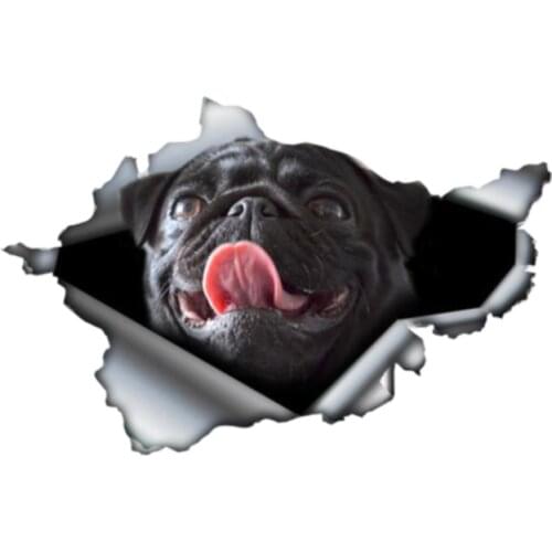 3D Interesting Animal Car Styling Cover Scratches Bumper Bodywork Windshield Creative Fine Vinyl Protector Decal Kk13*9cm