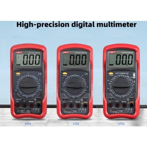 Multifunctional digital multimeter with high-precision digital display,can test AC/DC voltage/current,resistance and capacitance