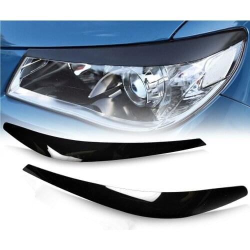 Head Light Eyelids Eyebrows Lid Black For VF Holden Commodore SS SSV SV6 S Evoke for Auto Car Accessories 1Pair