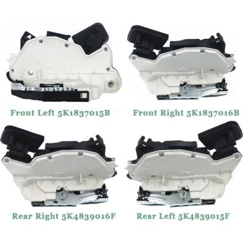 Front Rear Right Left For Volkswagen GOLF ETTA POLO SKODA Door Lock Actuator 5K1837015B 5K1837016B 5K4839015F 5K4839016F