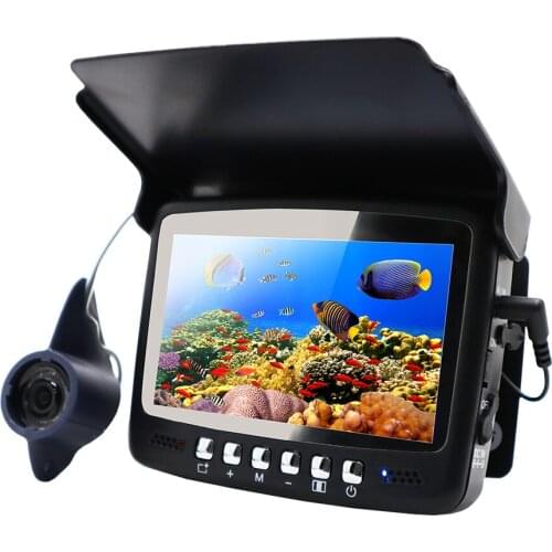 15M Fish Finder Underwater Fishing Camera 4.3" LCD Monitor 8pcs infrared LED Night Vision Fishfinder Camera