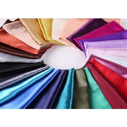 10pc/lot Women Square Silk Scarf Wraps Autumn Winter Sjaal Luxury Large Satin Scarves Muslim Head Scarf 90*90cm