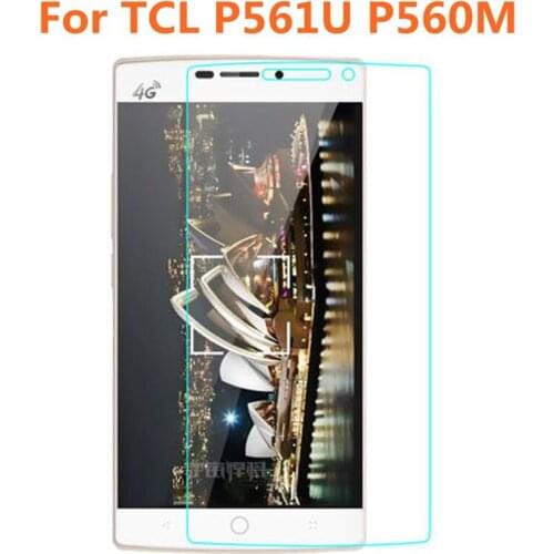 TCL P561U Tempered Glass Original 9H High Quality Protective Film Explosion-proof Screen Protector For TCL P560M