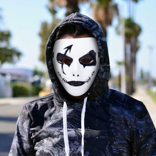 Halloween Scary Mask Dance Costume Party Mask For Over 13 years old Ghost festival horror costume props for hip hop performances