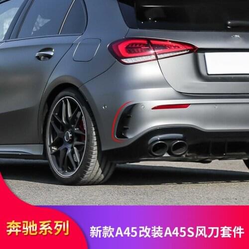 2021 Suitable For Benz Mercedes Class a W177 New A45 Refitting A45s Front Rear Air Knife Amg Kit Tail