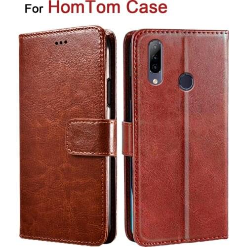 Flip Cover For HomTom S99i S99 S17 S12 Tom H5 H10 C8 C2 C1 C13 P30 Pro Case Leather Phone Wallet чехол