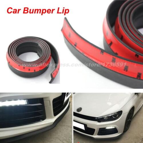 Bumper Lip Deflector For Volkswagen POLO Jetta MK5 6 Golf 4 5 6 7 CC Tiguan Passat B5 B6 b7 Front Spoiler Skirt Body Kit / Strip