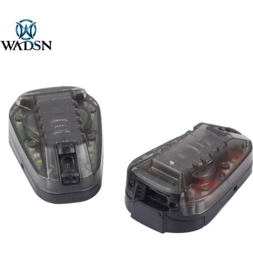 WADSN Airsoft Sport Helmet Flashlight Hel Star 6 GEN 3 Signal Green Red IR Strobe Lamp Waterproof Military Survival helmet Light