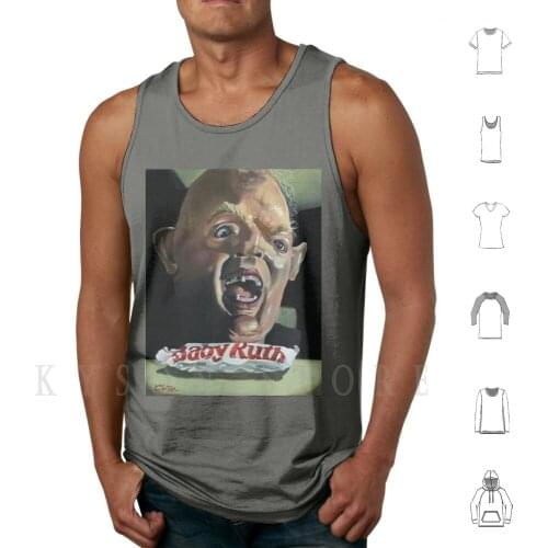 The Goonies Sloth Baby Ruth Artwork Tank Tops Vest Sleeveless Sloth The Goonies Baby Ruth John Matuszak Movie Artwork Movie