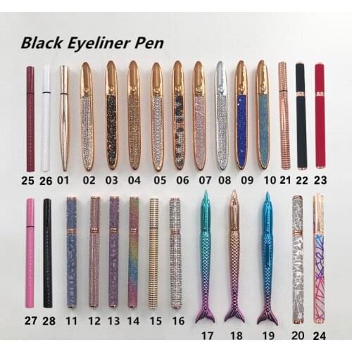 Hot Sale Eyeliner Pen Magic Self-adhesive Glue Eyes Makeup Eye liner Waterproof Easy to Wear Long-lasting Provide Packing Box