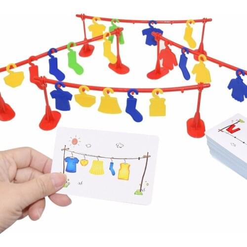 Family Multiplayer Puzzle Game Costume Competition Early Education Toys Logic Training Teaching Interactive Party Board Game
