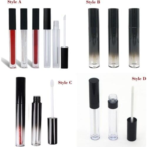 Fashion Makeup Empty Bottle Tube Lipstick Lipgloss DIY Beauty Cosmetics Multi options Custom Private Label