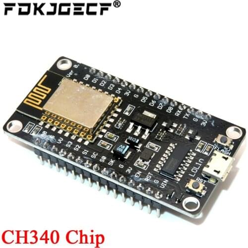 Wireless module NodeMcu v3 CH340 Lua WIFI Internet of Things development board ESP8266 with pcb Antenna and usb port