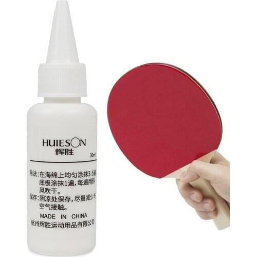 30ml Table Tennis Racket Bottom Plate Inorganic Glue Tennis Bottom Water-soluble Adhesive Racket Plate Glue Rubber Table D8A1