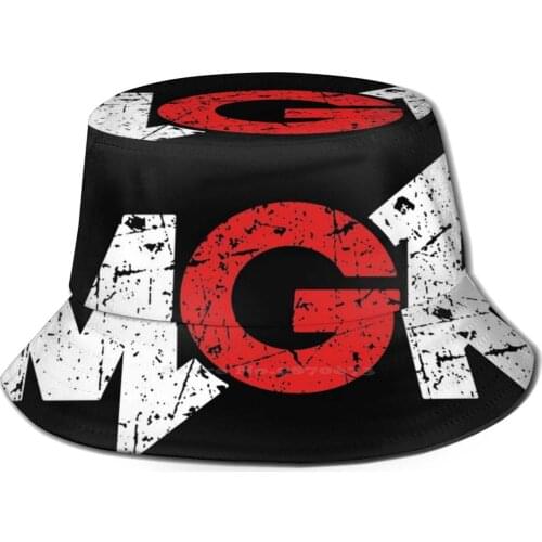 Gun Unisex Fisherman Hats Cap Machine Gun Baker Tour Mgk Snl Colson Rap Actor Music