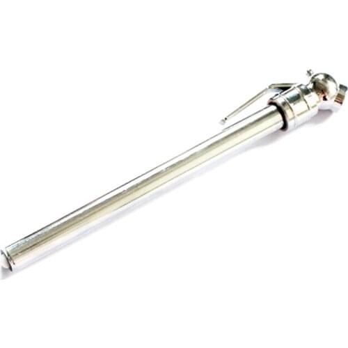 Portable Car Tire Air Pressure Test Gauge Pen Vehicle Motorcycle Tyre Test Meter Pen Silvery 5-50 PSI Diagnostic Tools D0043